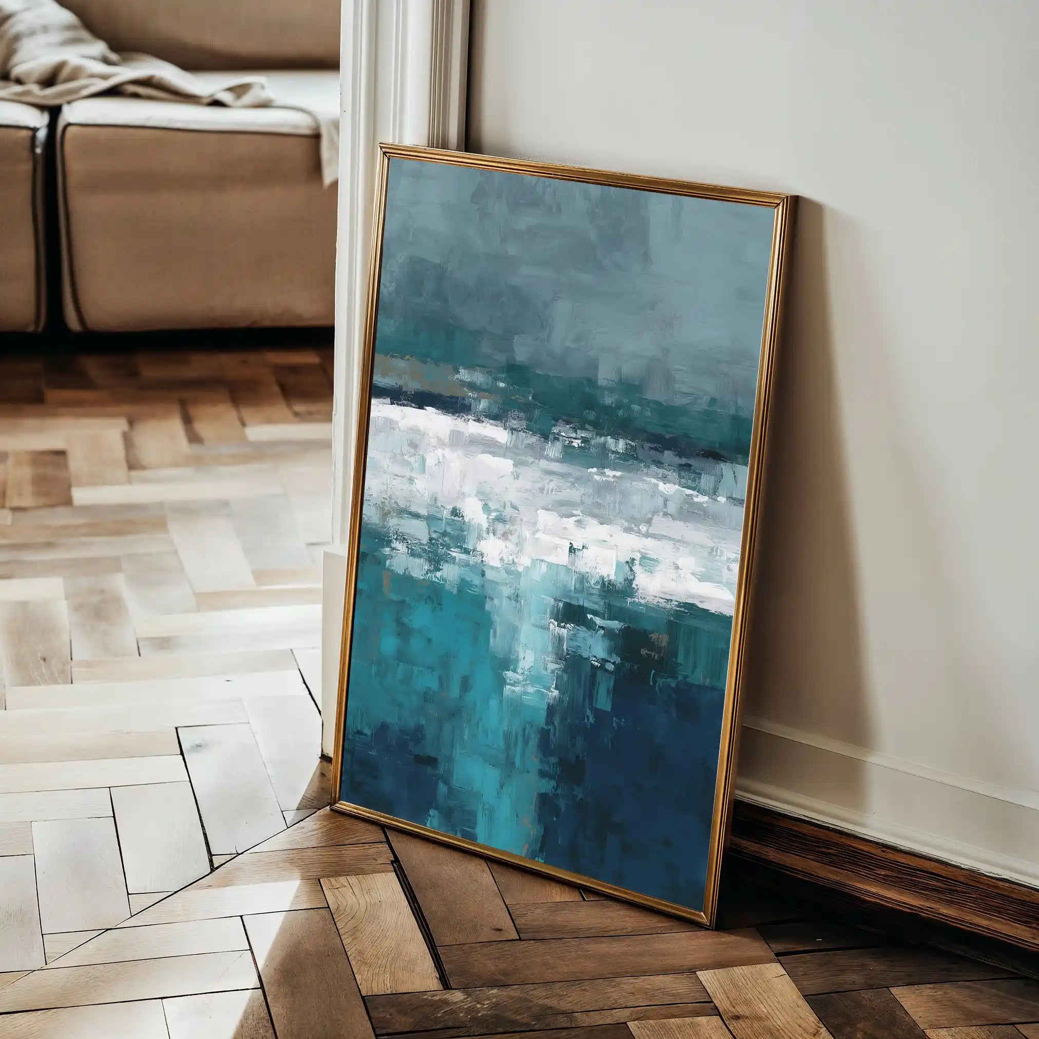 Abstract 2062 Canvas Art 60 x 40 cm / Stretched on hidden frame