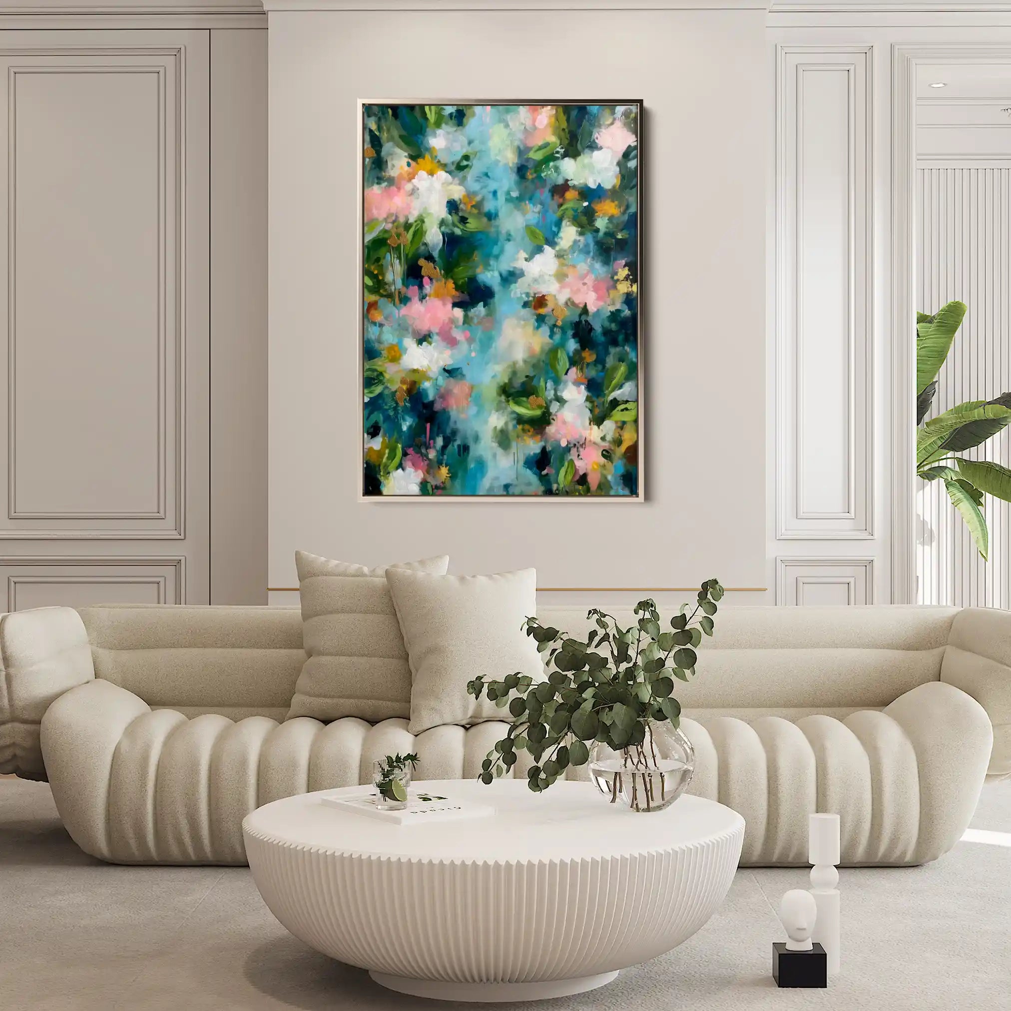 Abstract 2063 Canvas Art 60 x 40 cm / Stretched on hidden frame