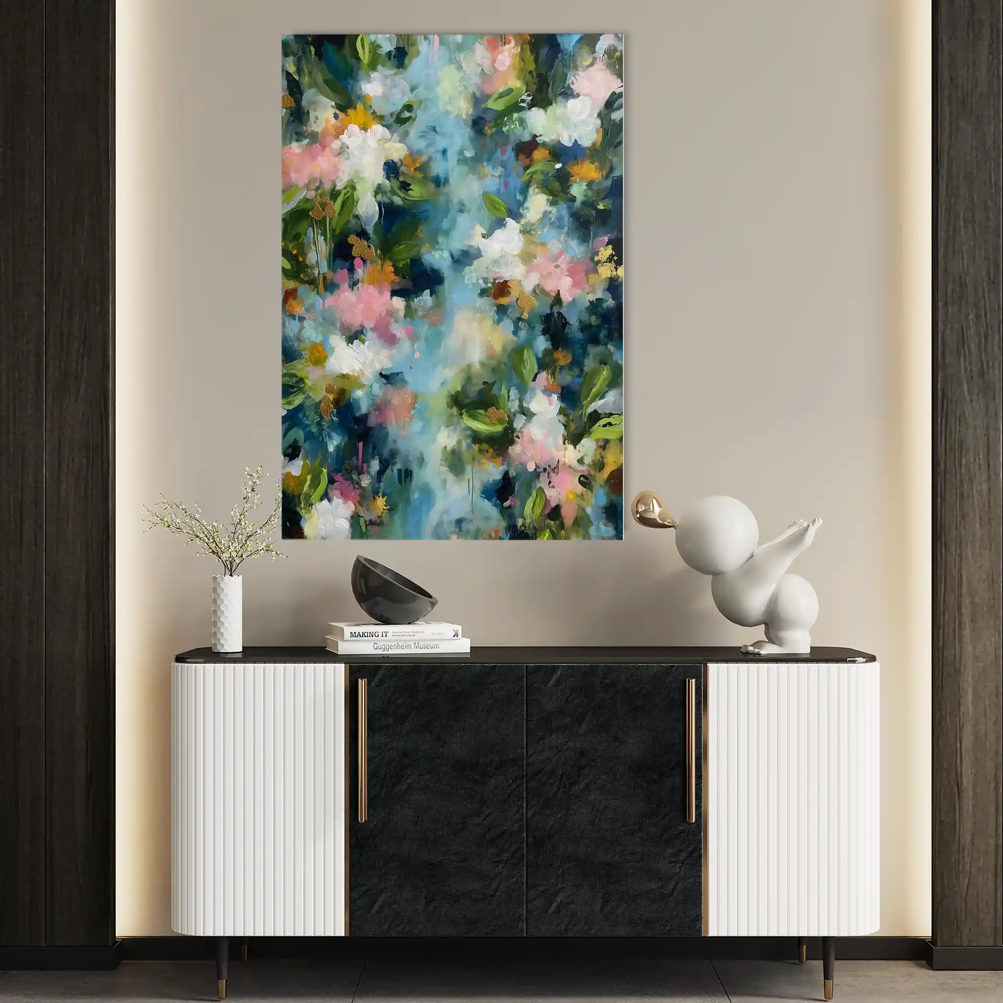 Abstract 2063 Canvas Art 60 x 40 cm / Stretched on hidden frame