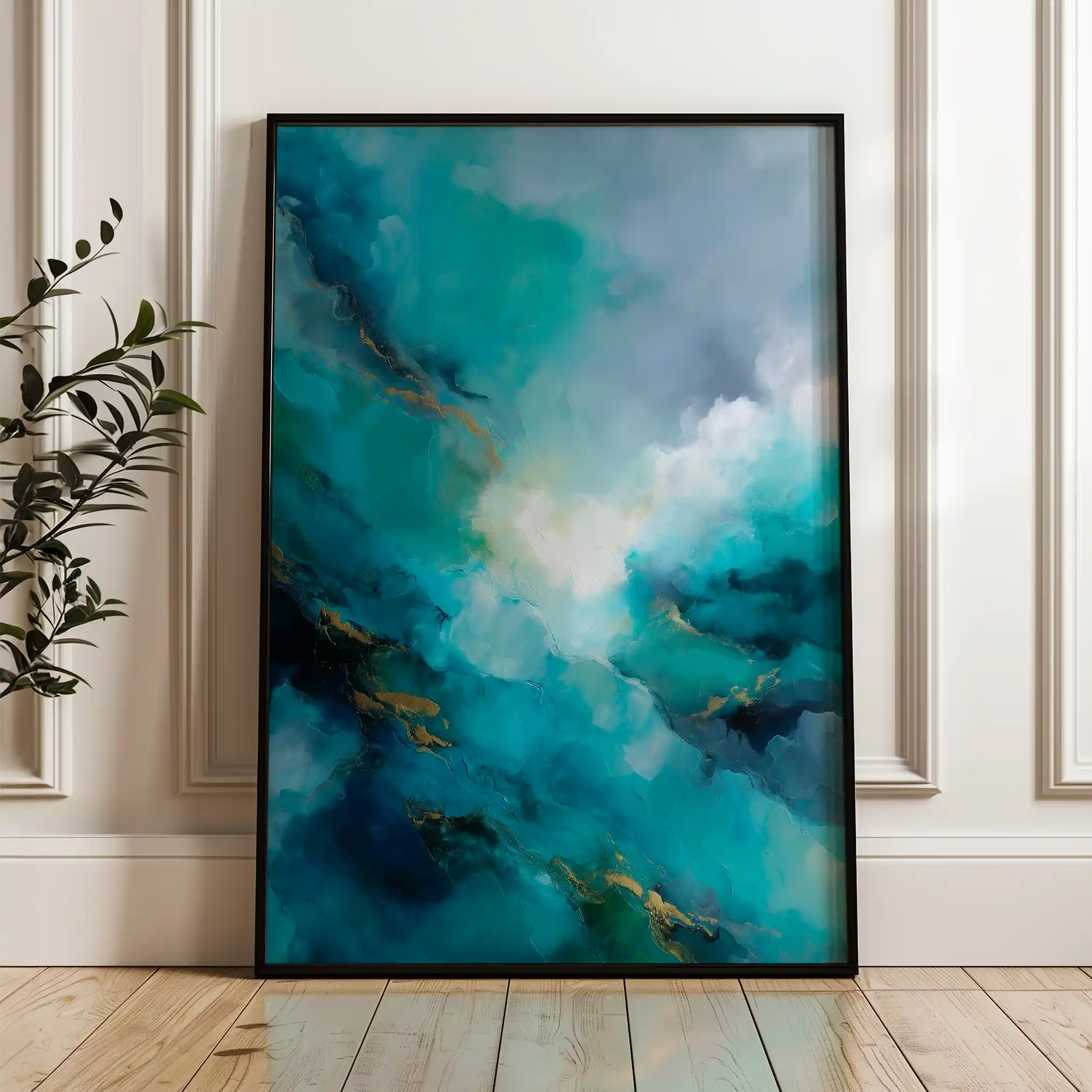 Abstract 2065 Canvas Art 60 x 40 cm / Stretched on hidden frame