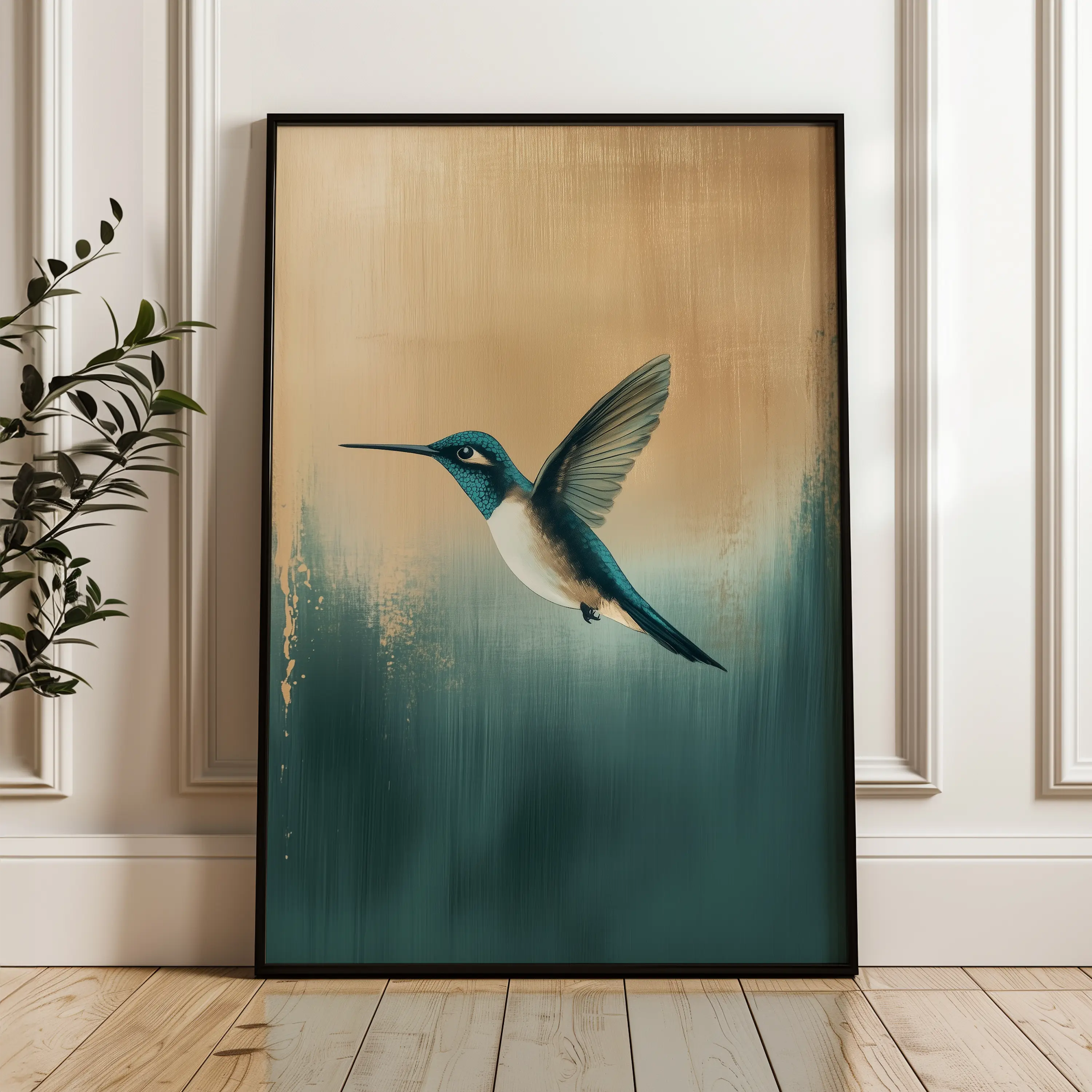 Animals Canvas Wall Art WAD207-AN 90 x 60 cm / Stretched on hidden frame