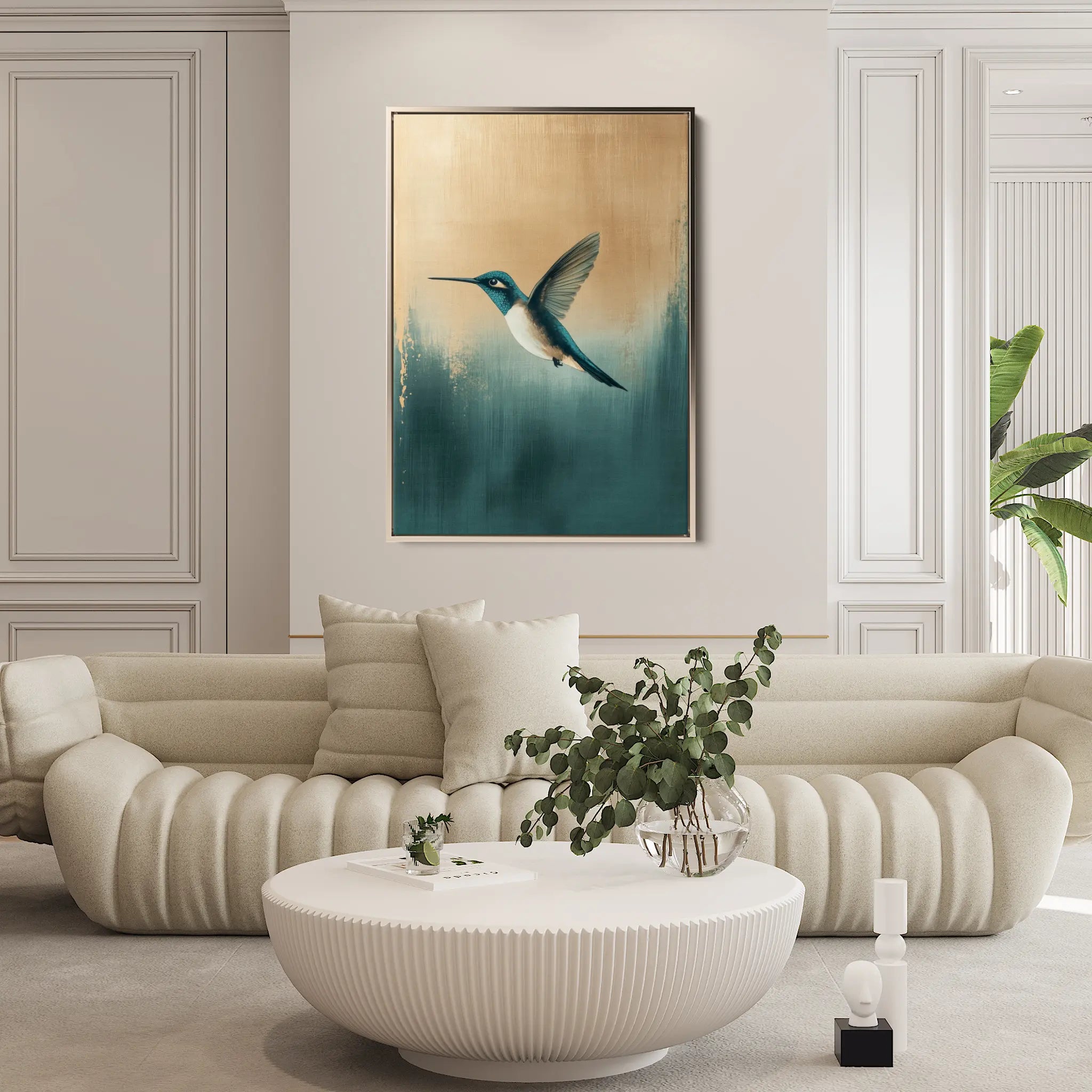 Animals Canvas Wall Art WAD207-AN 90 x 60 cm / Stretched on hidden frame