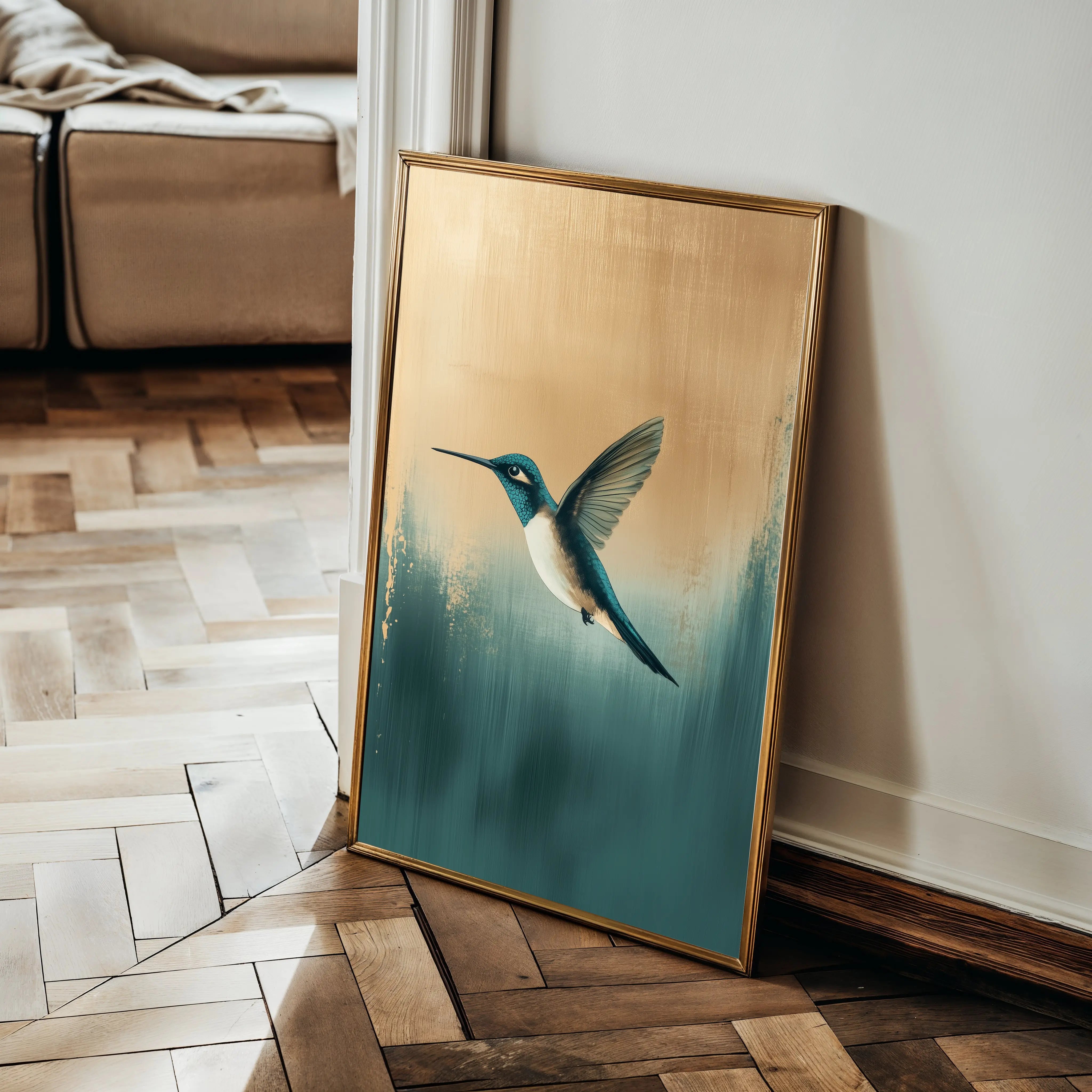 Animals Canvas Wall Art WAD207-AN 90 x 60 cm / Stretched on hidden frame