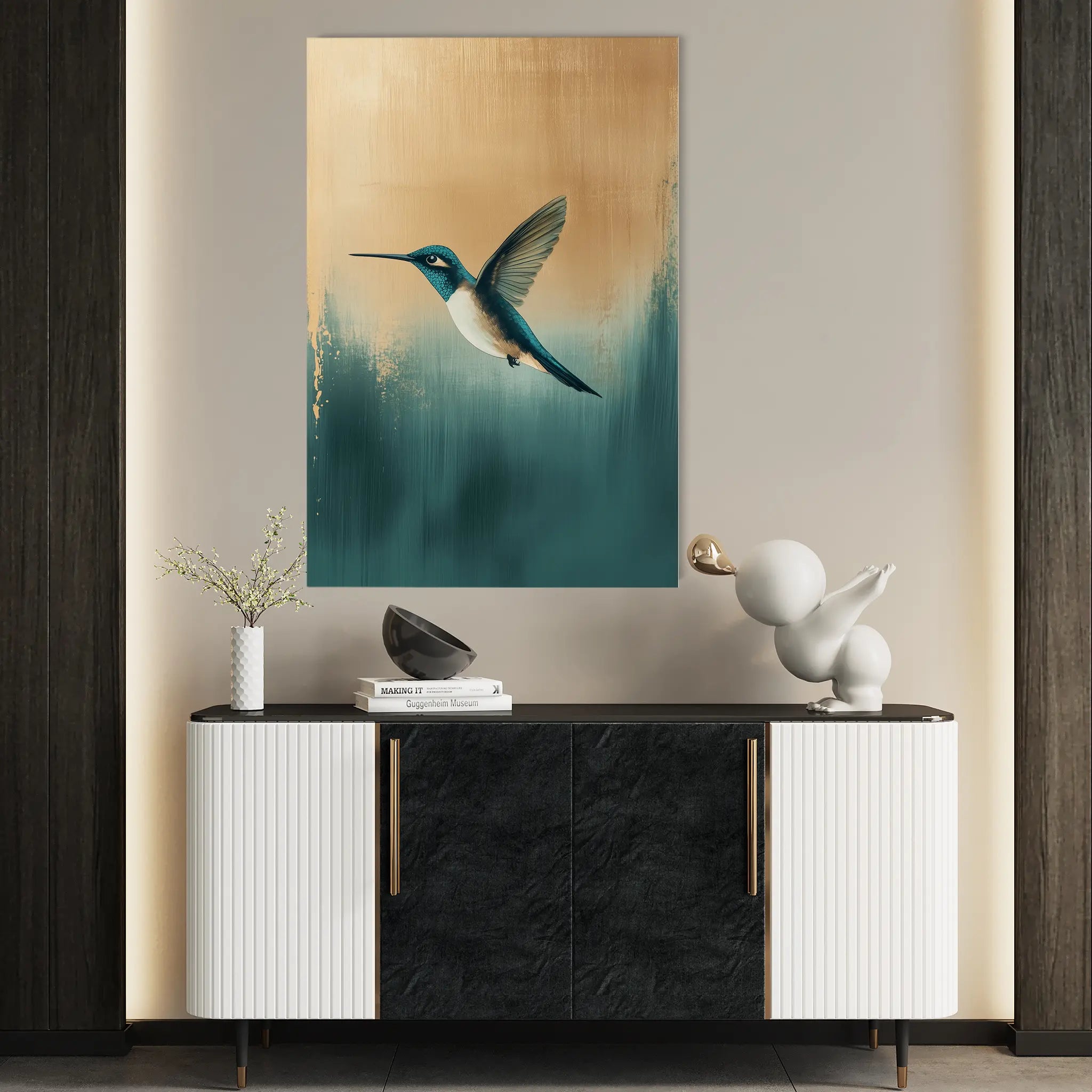 Animals Canvas Wall Art WAD207-AN 90 x 60 cm / Stretched on hidden frame
