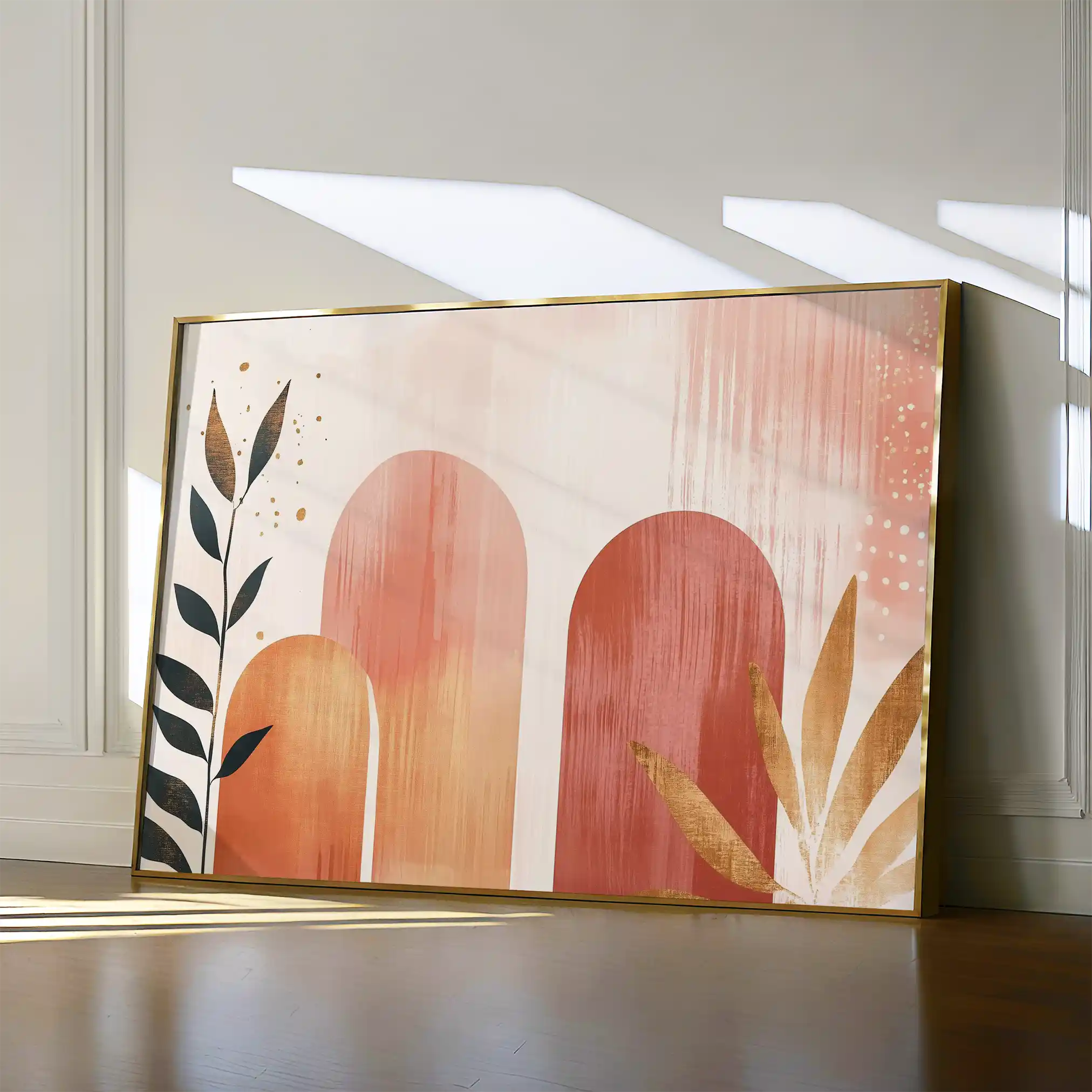 Boho 207 Canvas Art 90 x 60 cm / Stretched on hidden frame