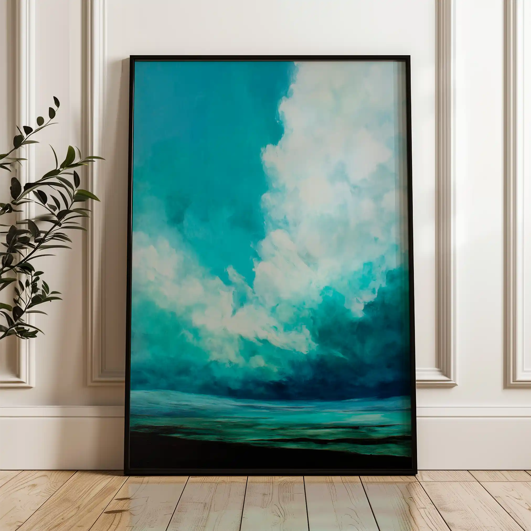 Abstract 2072 Canvas Art 60 x 40 cm / Stretched on hidden frame