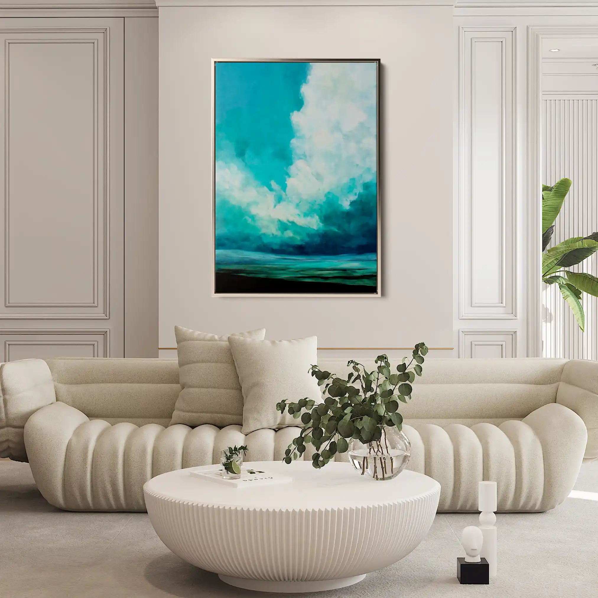 Abstract 2072 Canvas Art 60 x 40 cm / Stretched on hidden frame
