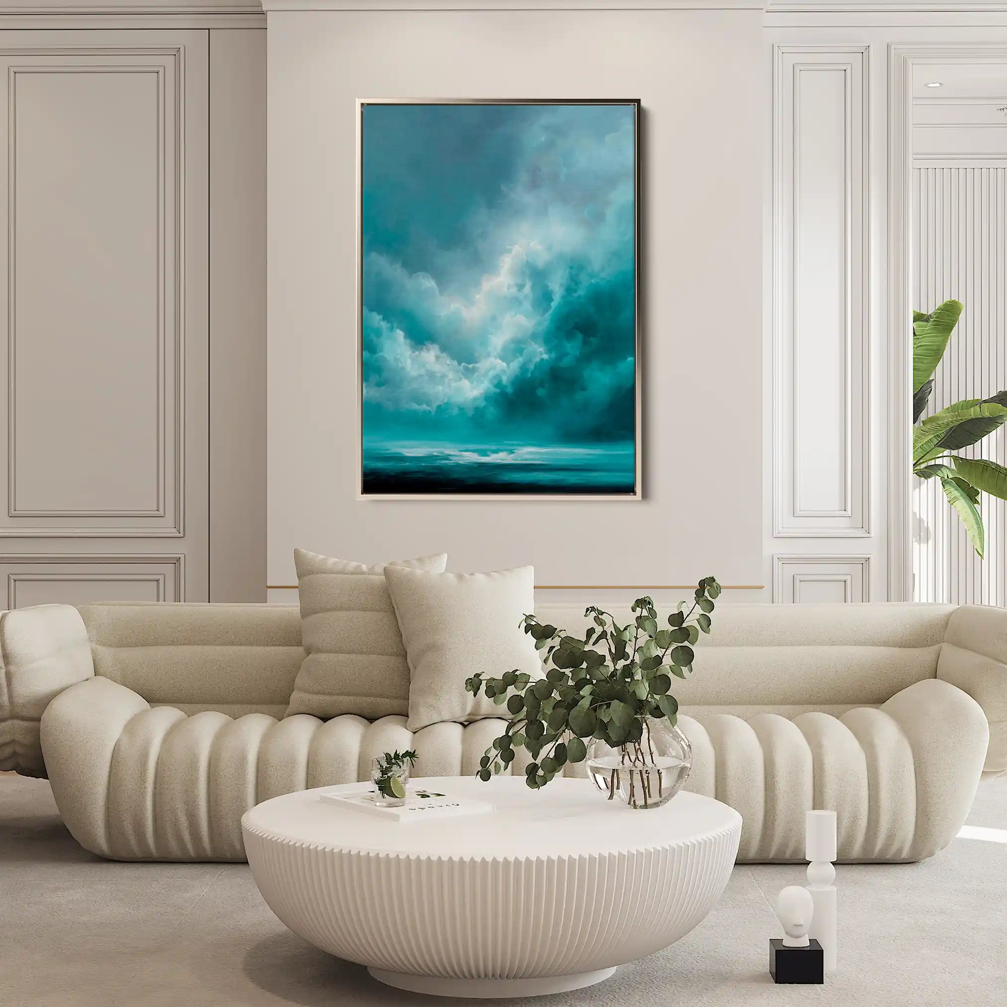 Abstract 2073 Canvas Art 60 x 40 cm / Stretched on hidden frame
