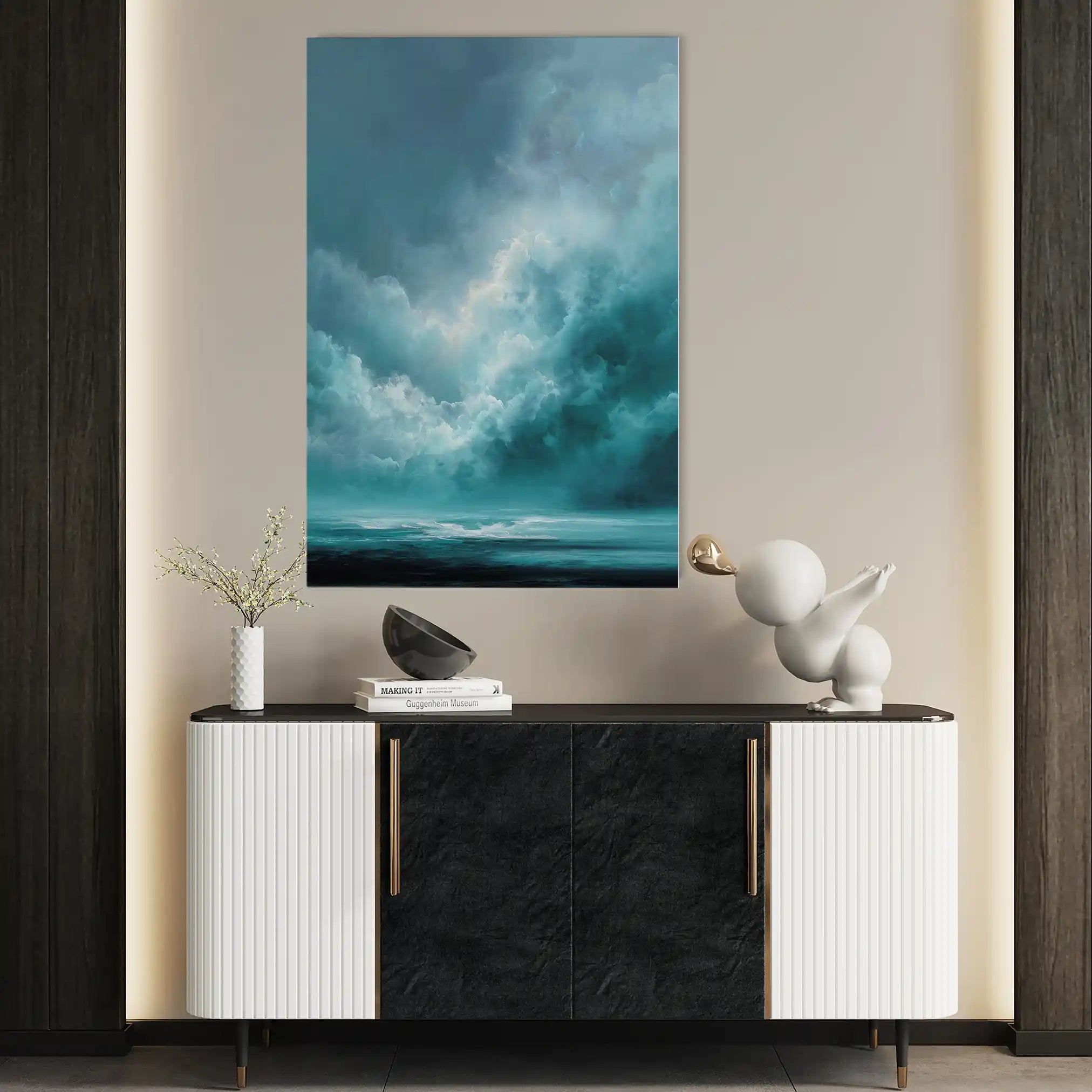 Abstract 2073 Canvas Art 60 x 40 cm / Stretched on hidden frame
