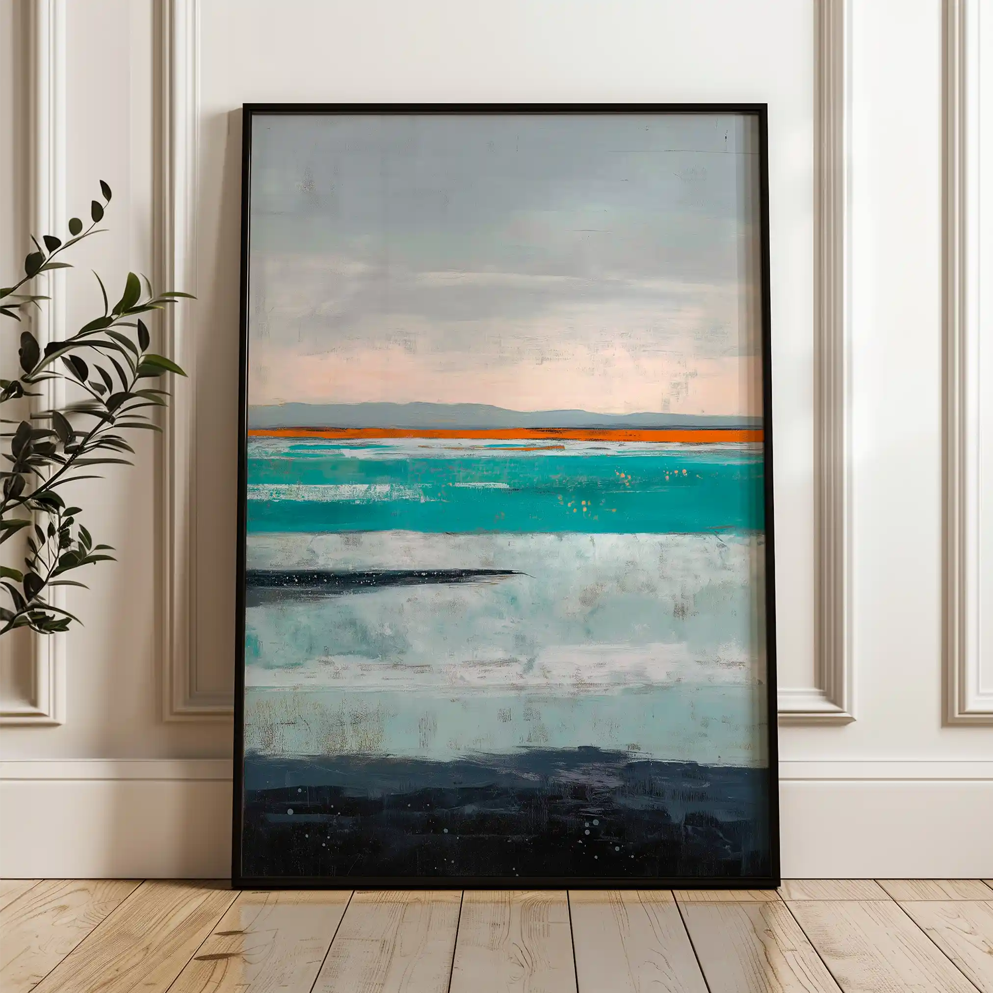 Abstract 2078 Canvas Art 60 x 40 cm / Stretched on hidden frame