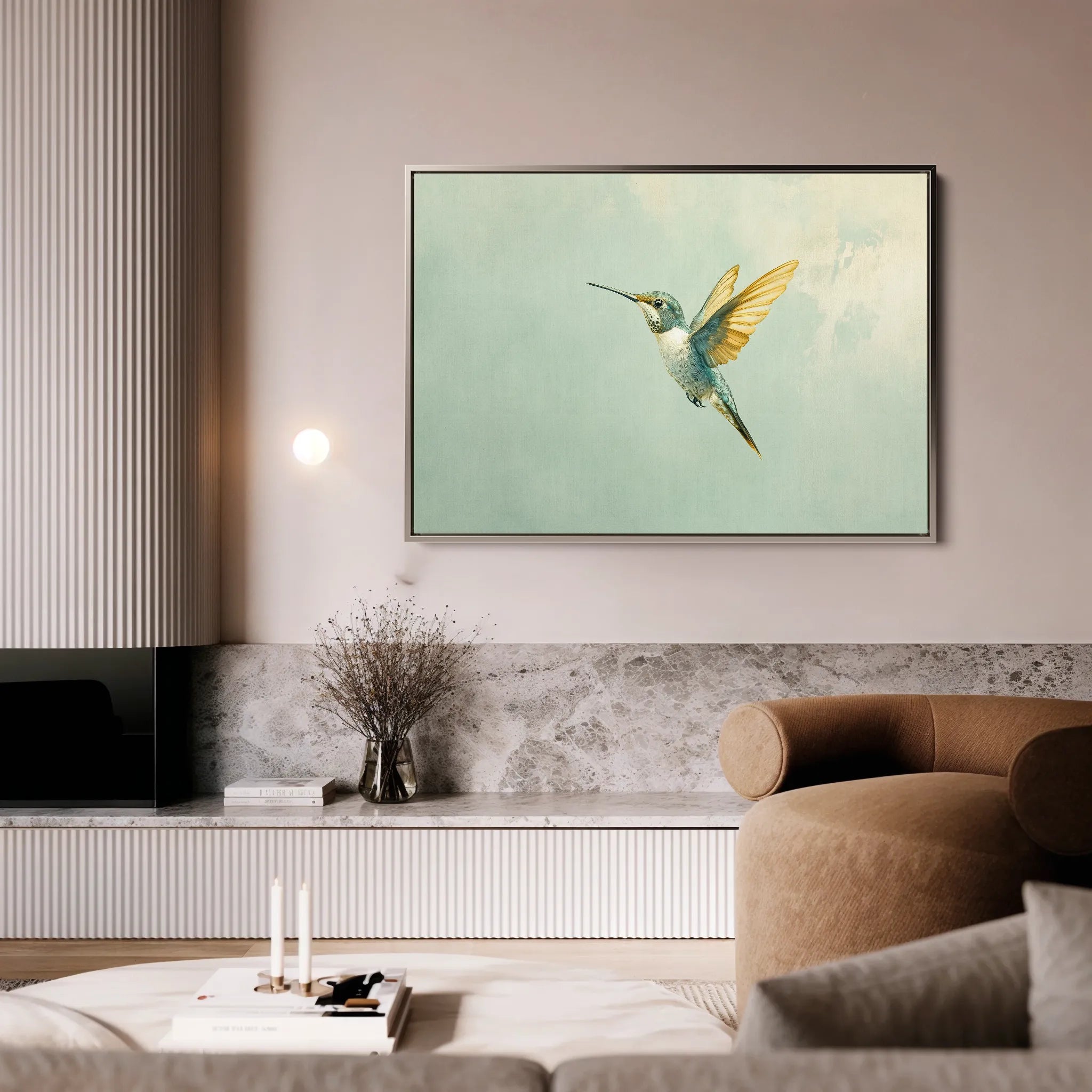 Animals Canvas Wall Art WAD208-AN 90 x 60 cm / Stretched on hidden frame