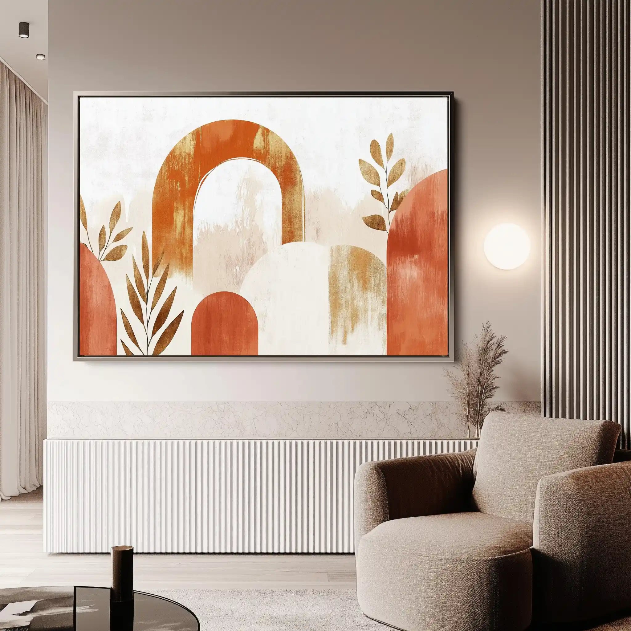 Boho 208 Canvas Art 90 x 60 cm / Stretched on hidden frame
