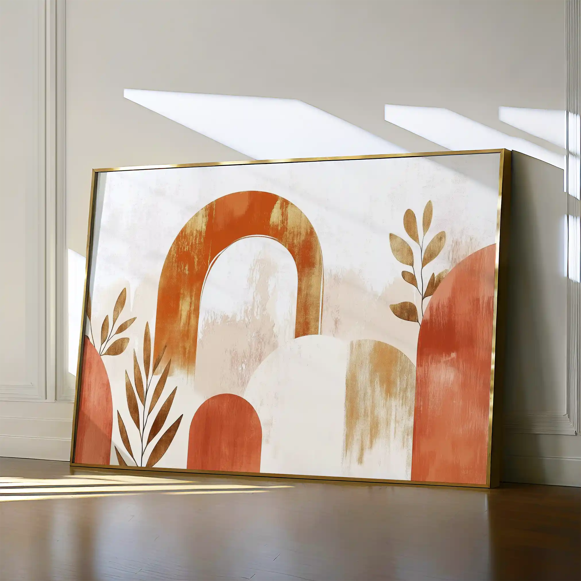 Boho 208 Canvas Art 90 x 60 cm / Stretched on hidden frame