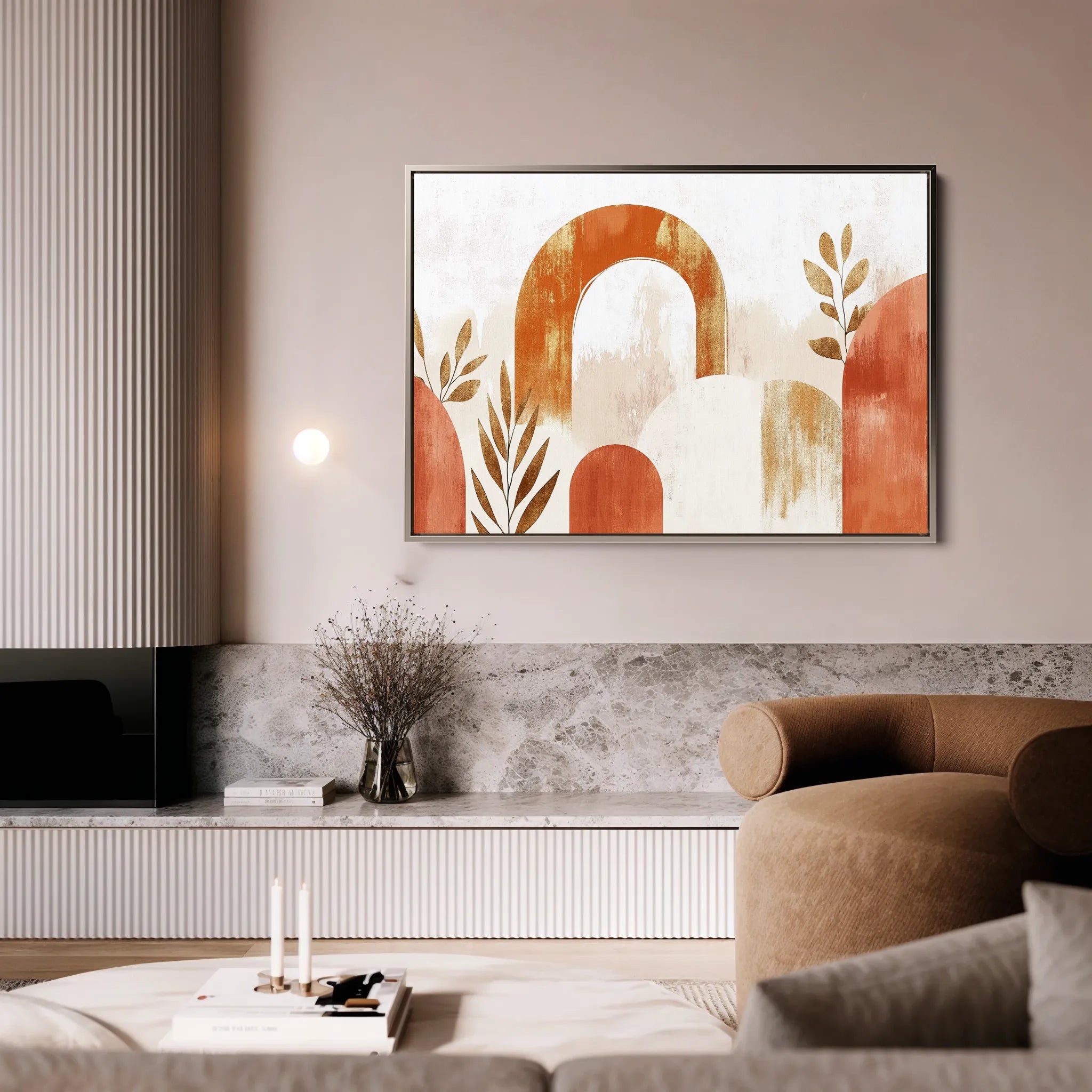Boho Canvas Wall Art WAD208-BH 90 x 60 cm / Stretched on hidden frame