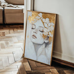 Portrait 208 Canvas Art 90 x 60 cm / Stretched on hidden frame