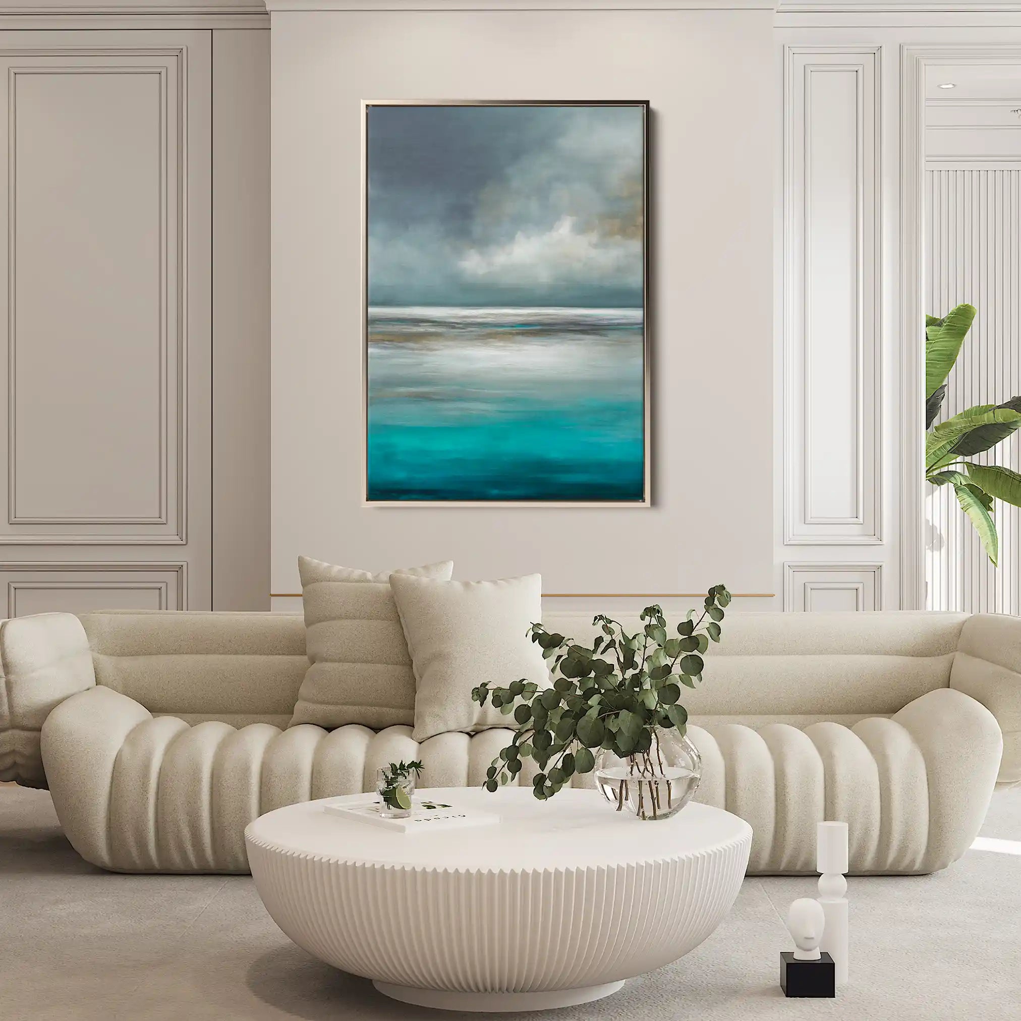 Abstract 2084 Canvas Art 60 x 40 cm / Stretched on hidden frame
