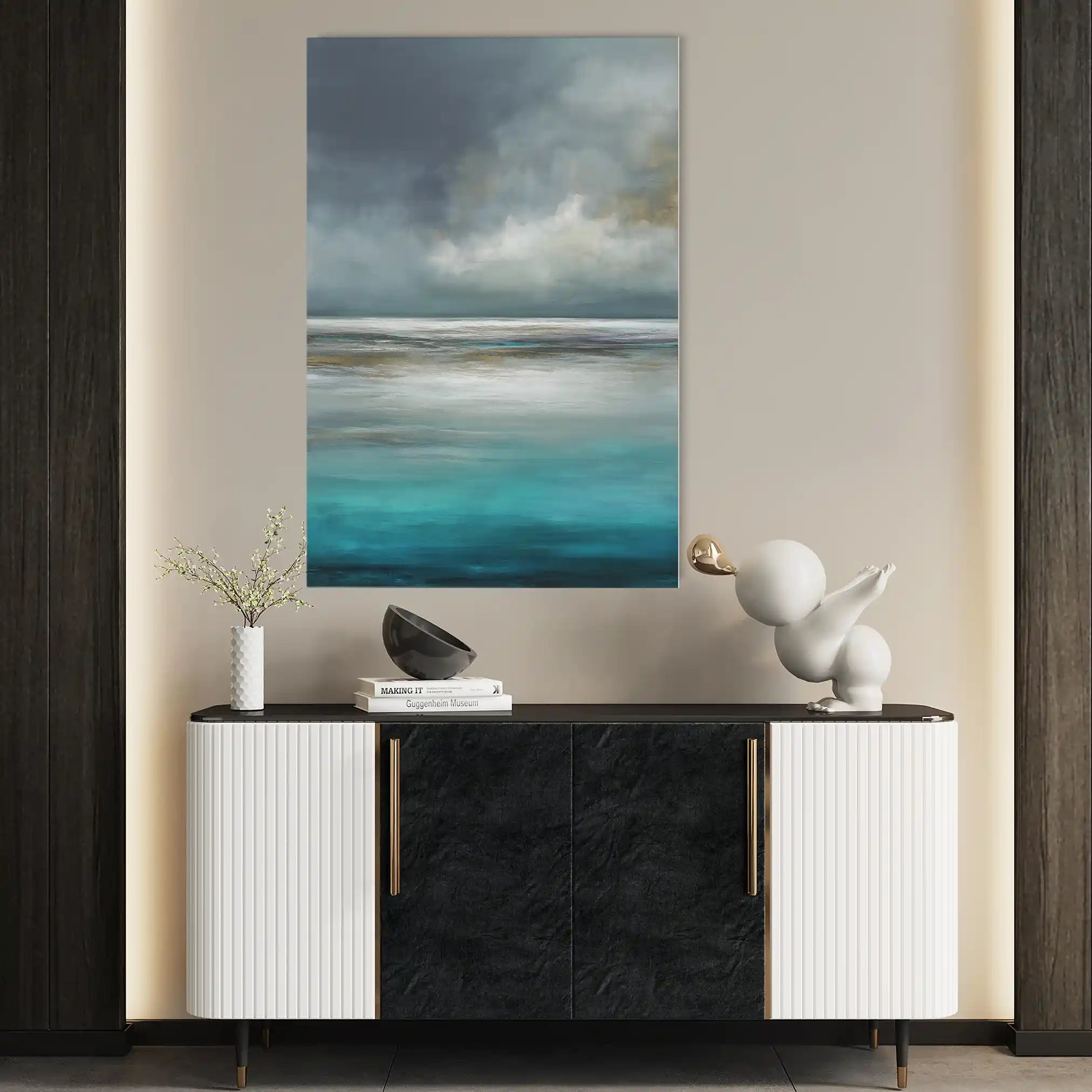 Abstract 2084 Canvas Art 60 x 40 cm / Stretched on hidden frame