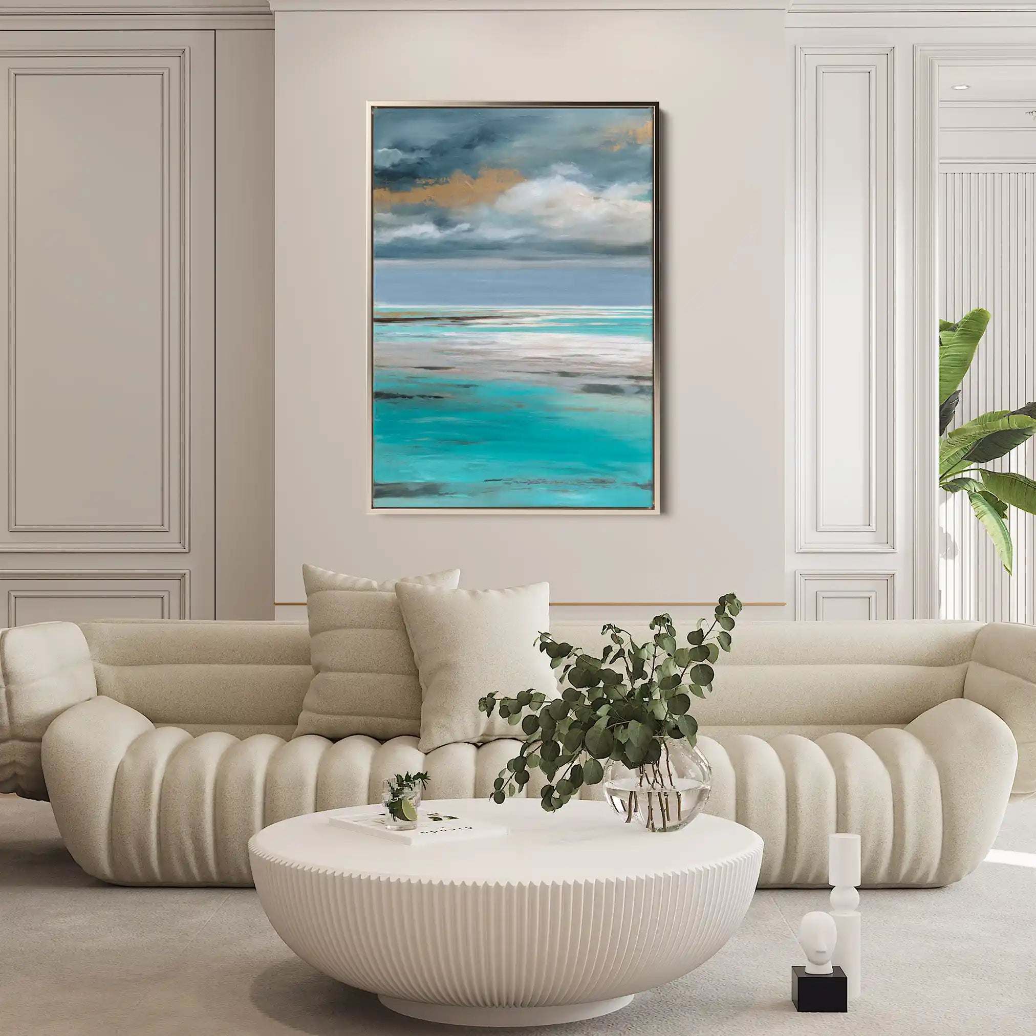 Abstract 2085 Canvas Art 60 x 40 cm / Stretched on hidden frame
