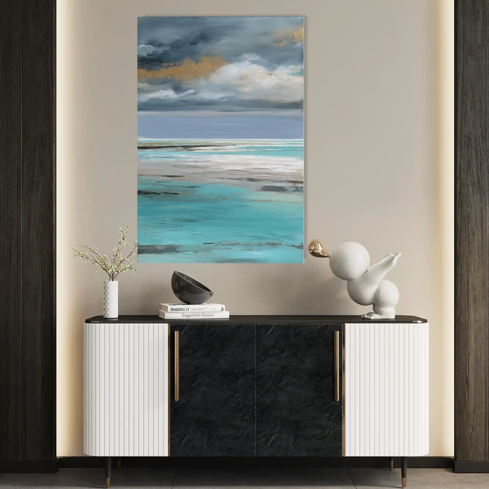 Abstract 2085 Canvas Art 60 x 40 cm / Stretched on hidden frame