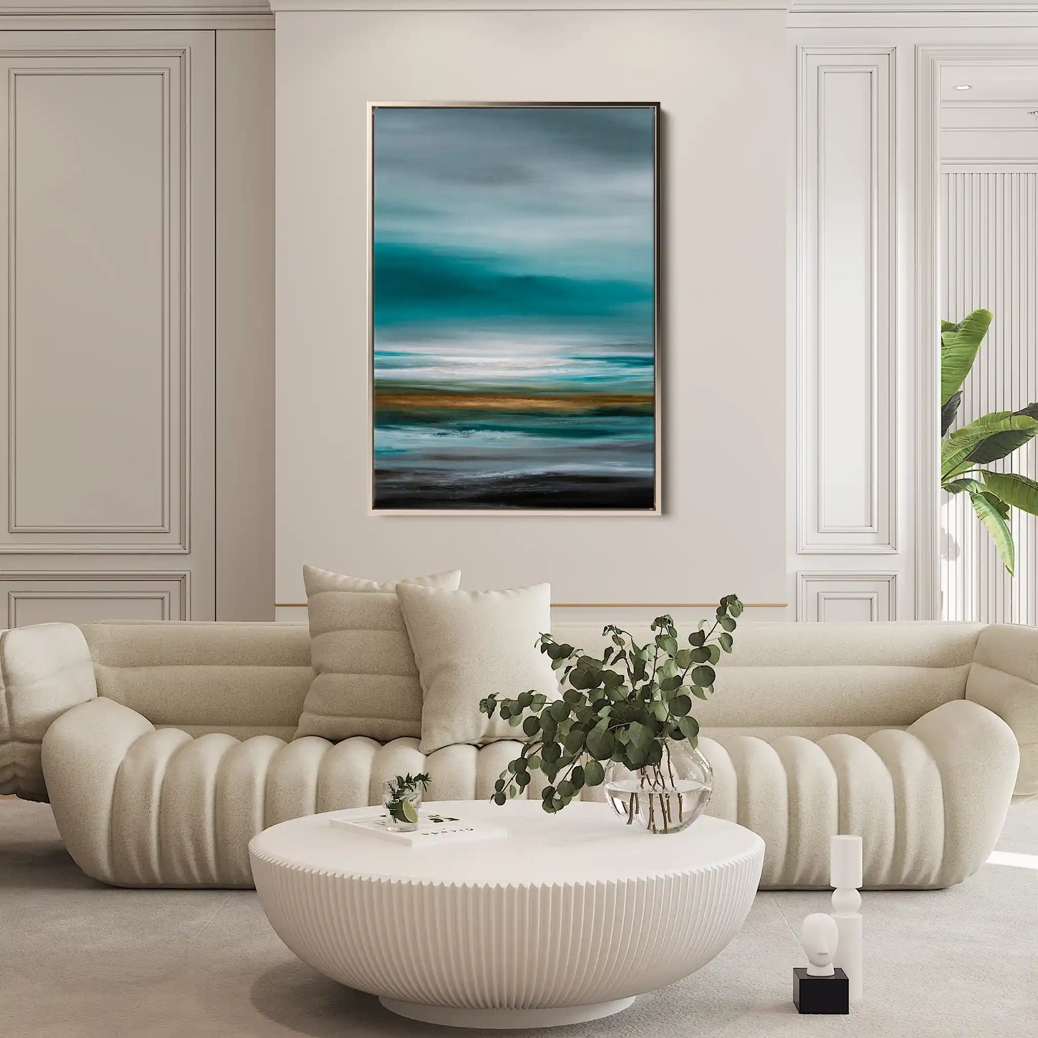 Abstract 2086 Canvas Art 60 x 40 cm / Stretched on hidden frame