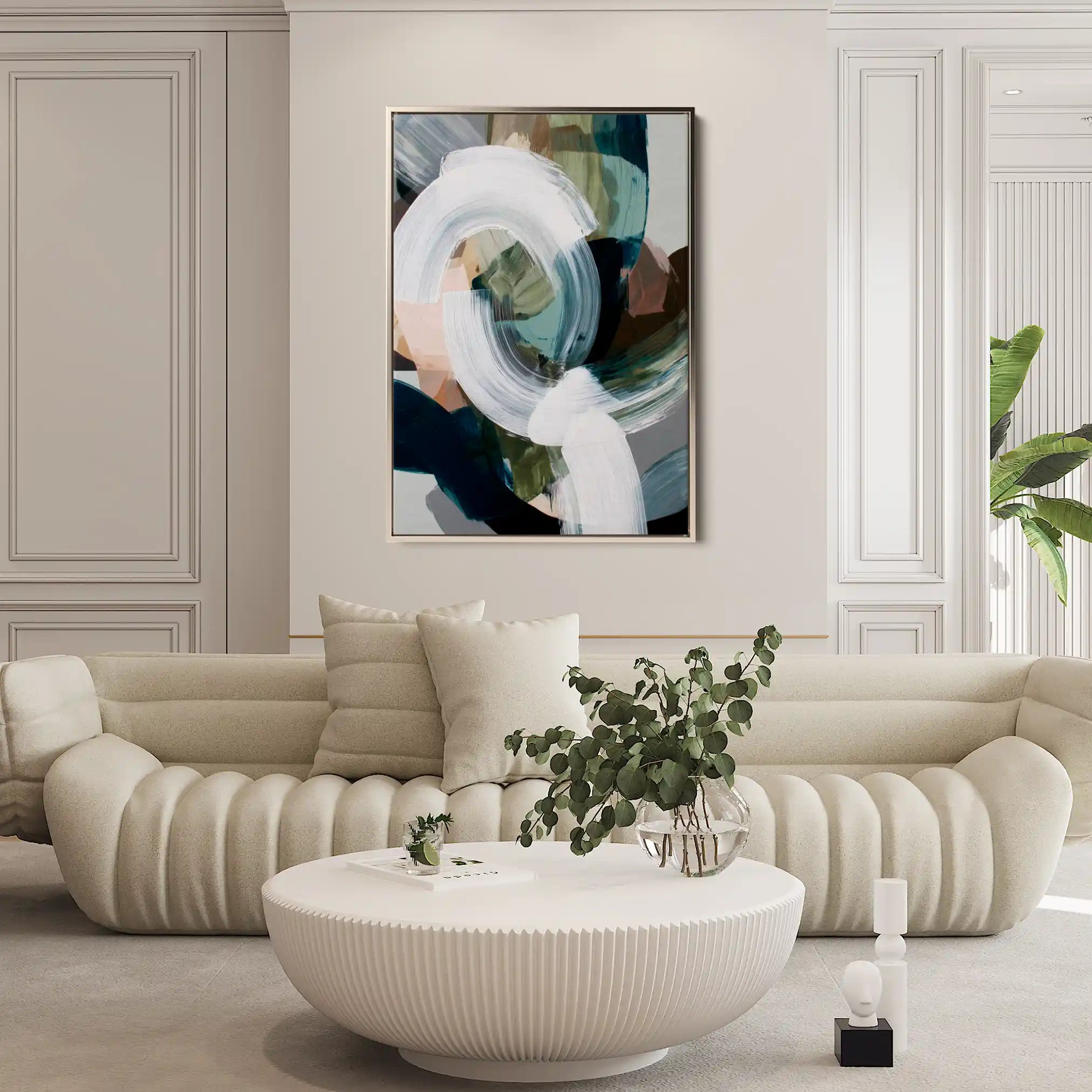 Abstract 2088 Canvas Art 60 x 40 cm / Stretched on hidden frame