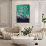 Abstract 209 Canvas Art 60 x 40 cm / Stretched on hidden frame