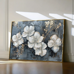 Floral Canvas Wall Art WAD209-F 90 x 60 cm / Stretched on hidden frame
