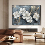 Floral Canvas Wall Art WAD209-F 90 x 60 cm / Stretched on hidden frame