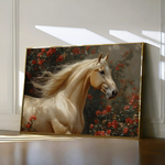 Horses 209 Canvas Art 90 x 60 cm / Stretched on hidden frame