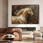 Horses 209 Canvas Art 90 x 60 cm / Stretched on hidden frame