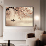 Landscape 209 Canvas Art 90 x 60 cm / Stretched on hidden frame