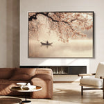 Landscape 209 Canvas Art 90 x 60 cm / Stretched on hidden frame