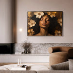 Portrait 209 Canvas Art 90 x 60 cm / Stretched on hidden frame