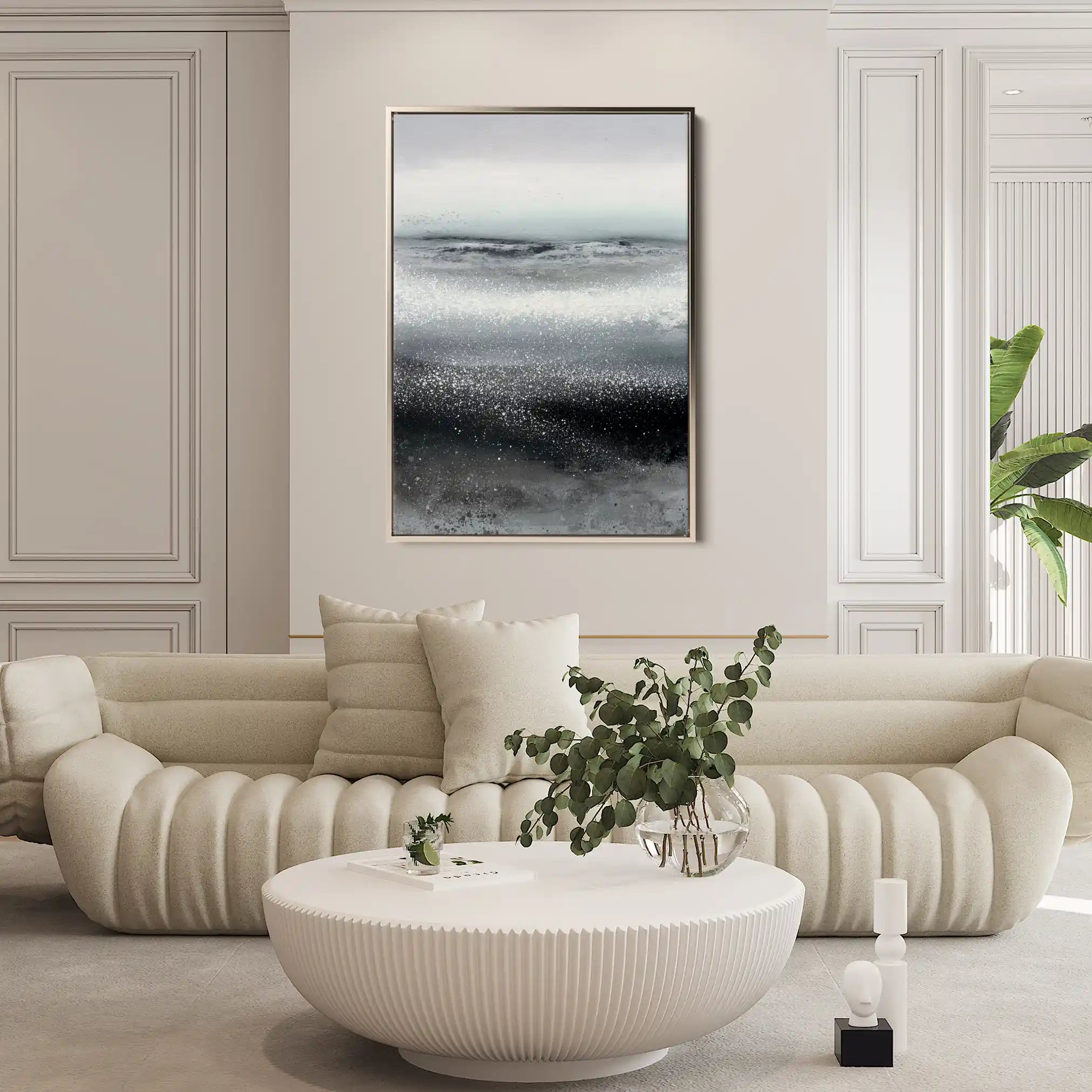 Abstract 2091 Canvas Art 60 x 40 cm / Stretched on hidden frame