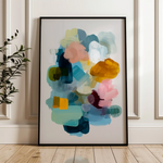 Abstract 2095 Canvas Art 60 x 40 cm / Stretched on hidden frame