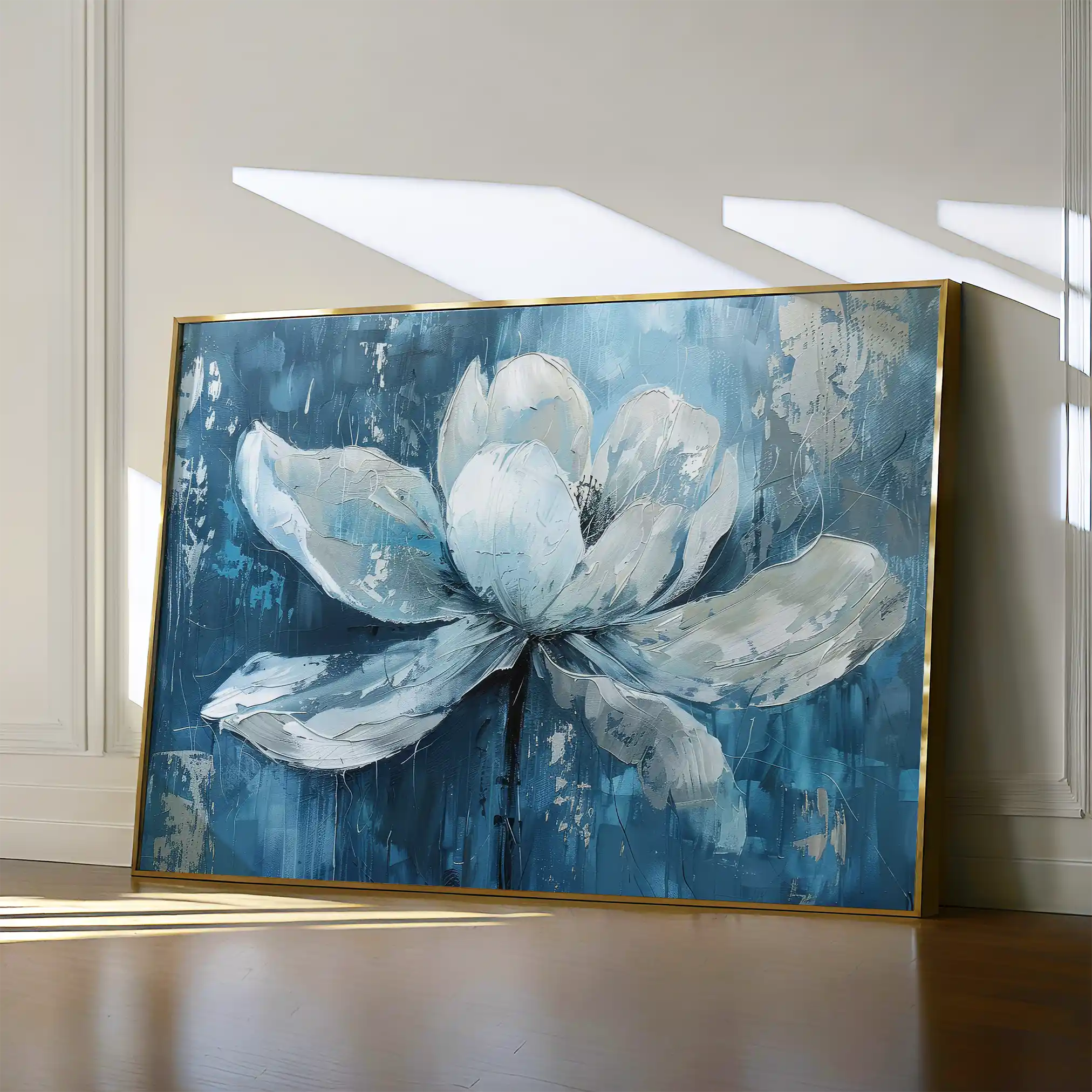 Floral Canvas Wall Art WAD210-F 90 x 60 cm / Stretched on hidden frame