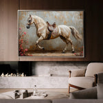 Horses 210 Canvas Art 90 x 60 cm / Stretched on hidden frame