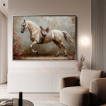 Horses 210 Canvas Art 90 x 60 cm / Stretched on hidden frame