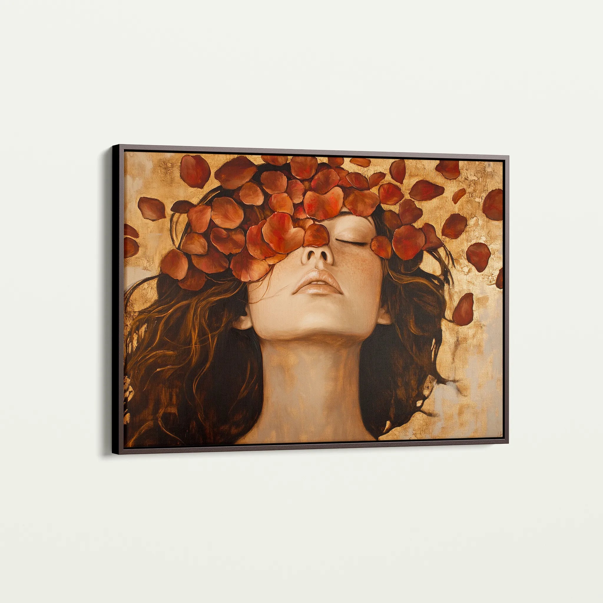 Portrait Canvas Wall Art WAD210-P 90 x 60 cm / Stretched on hidden frame