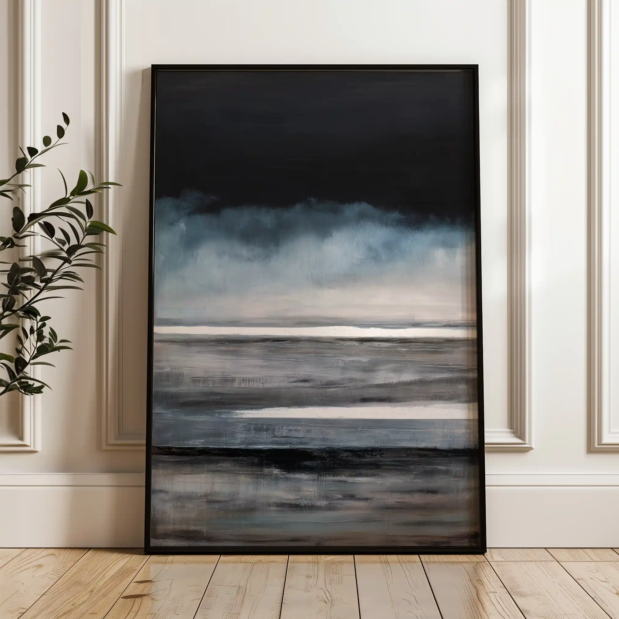 Abstract 2100 Canvas Art 60 x 40 cm / Stretched on hidden frame