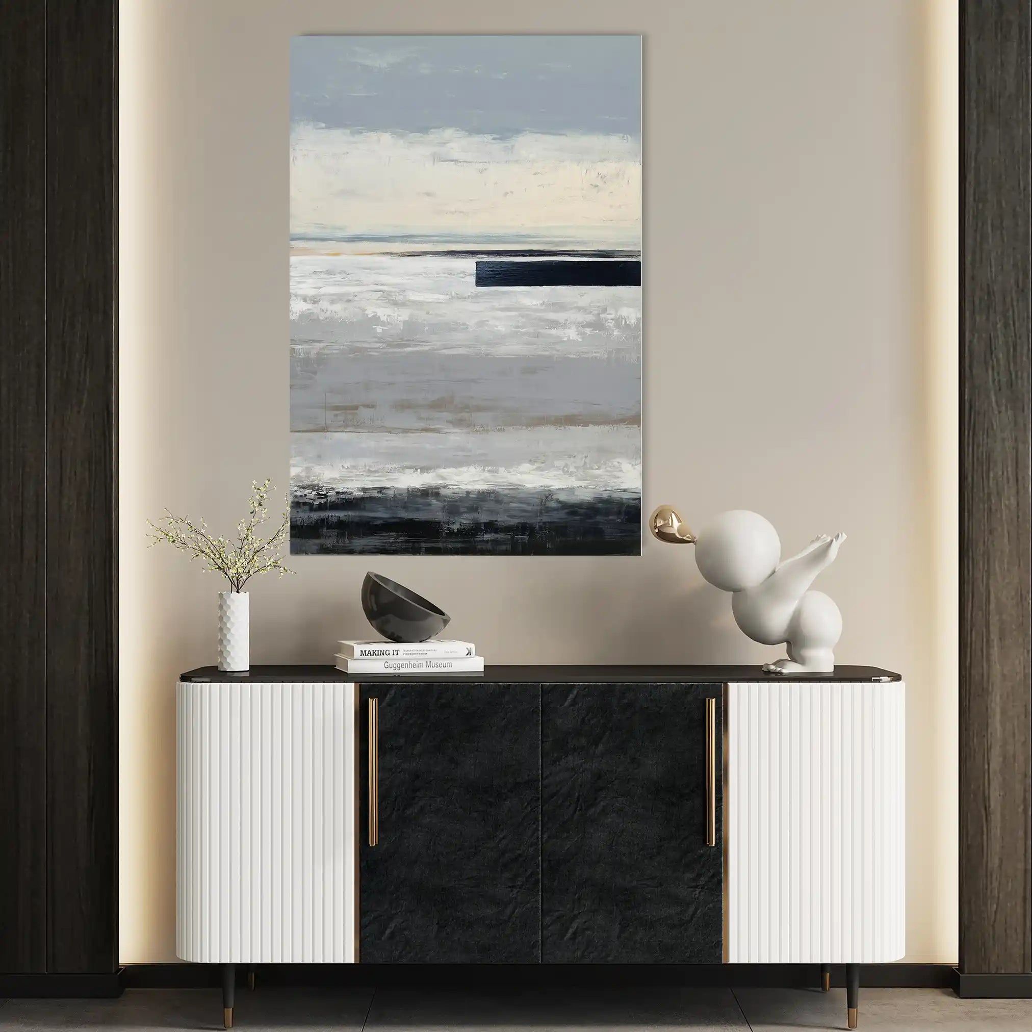 Abstract 2105 Canvas Art 60 x 40 cm / Stretched on hidden frame