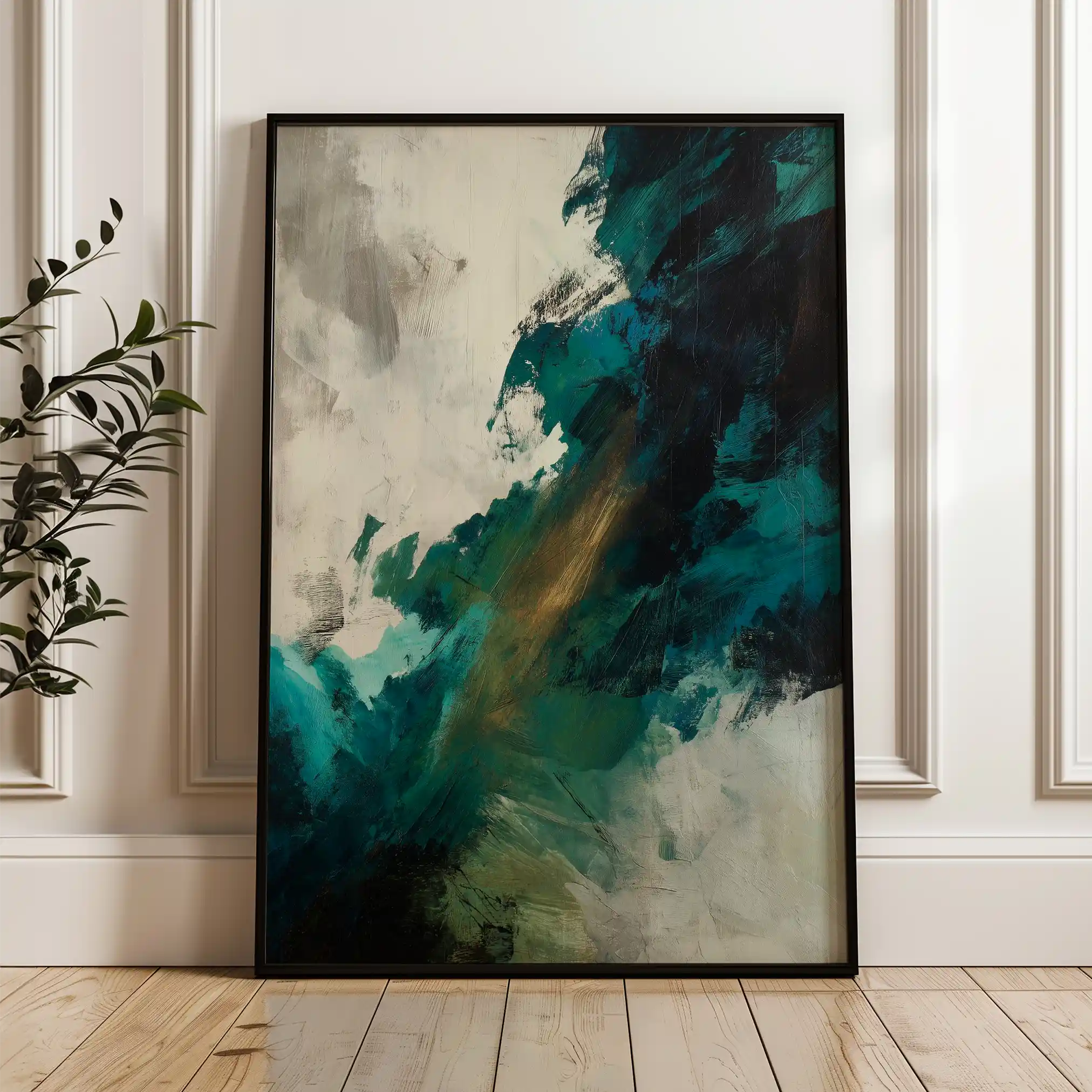 Abstract 2106 Canvas Art 60 x 40 cm / Stretched on hidden frame