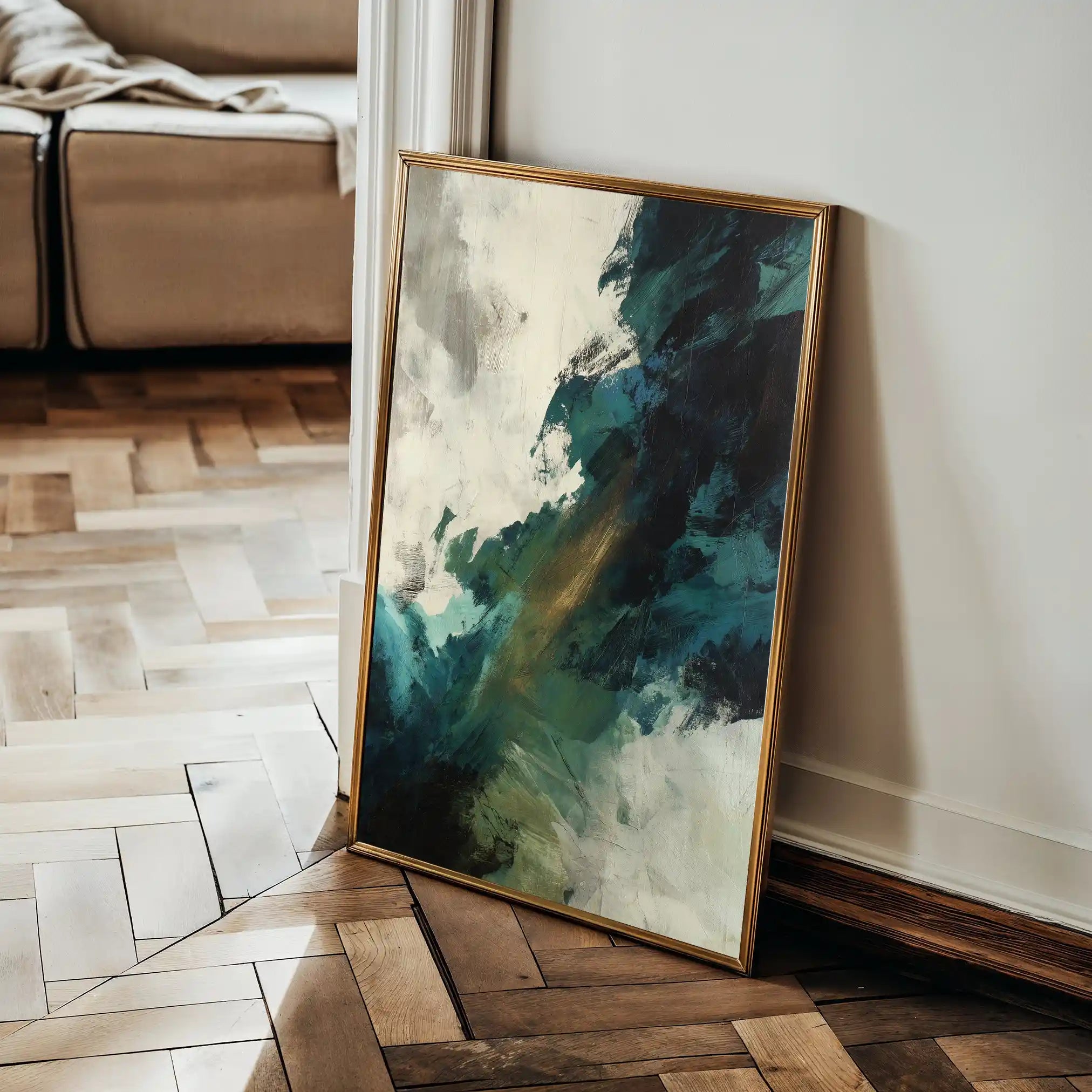 Abstract 2106 Canvas Art 60 x 40 cm / Stretched on hidden frame