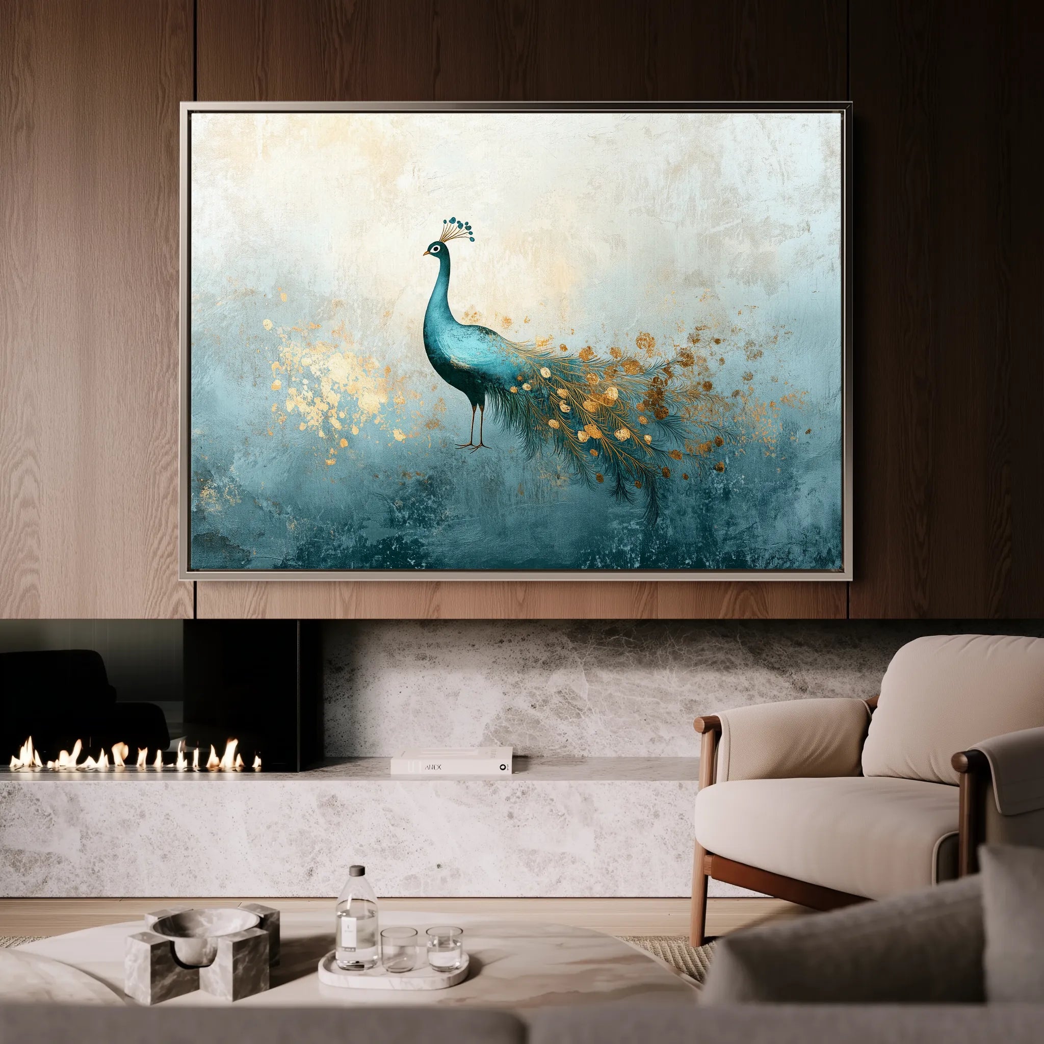 Animals Canvas Wall Art WAD211-AN 90 x 60 cm / Stretched on hidden frame