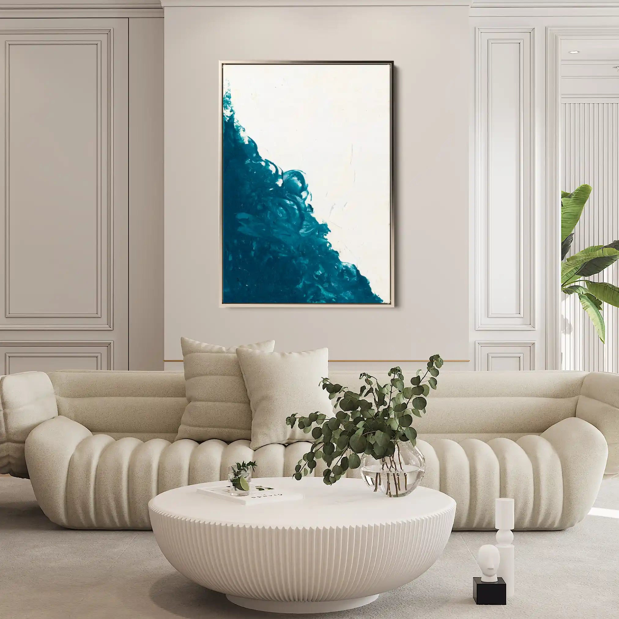 Abstract 211 Canvas Art 60 x 40 cm / Stretched on hidden frame