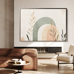 Boho 211 Canvas Art 90 x 60 cm / Stretched on hidden frame