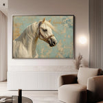 Horses 211 Canvas Art 90 x 60 cm / Stretched on hidden frame