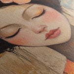 Portrait 211 Canvas Art 90 x 60 cm / Stretched on hidden frame