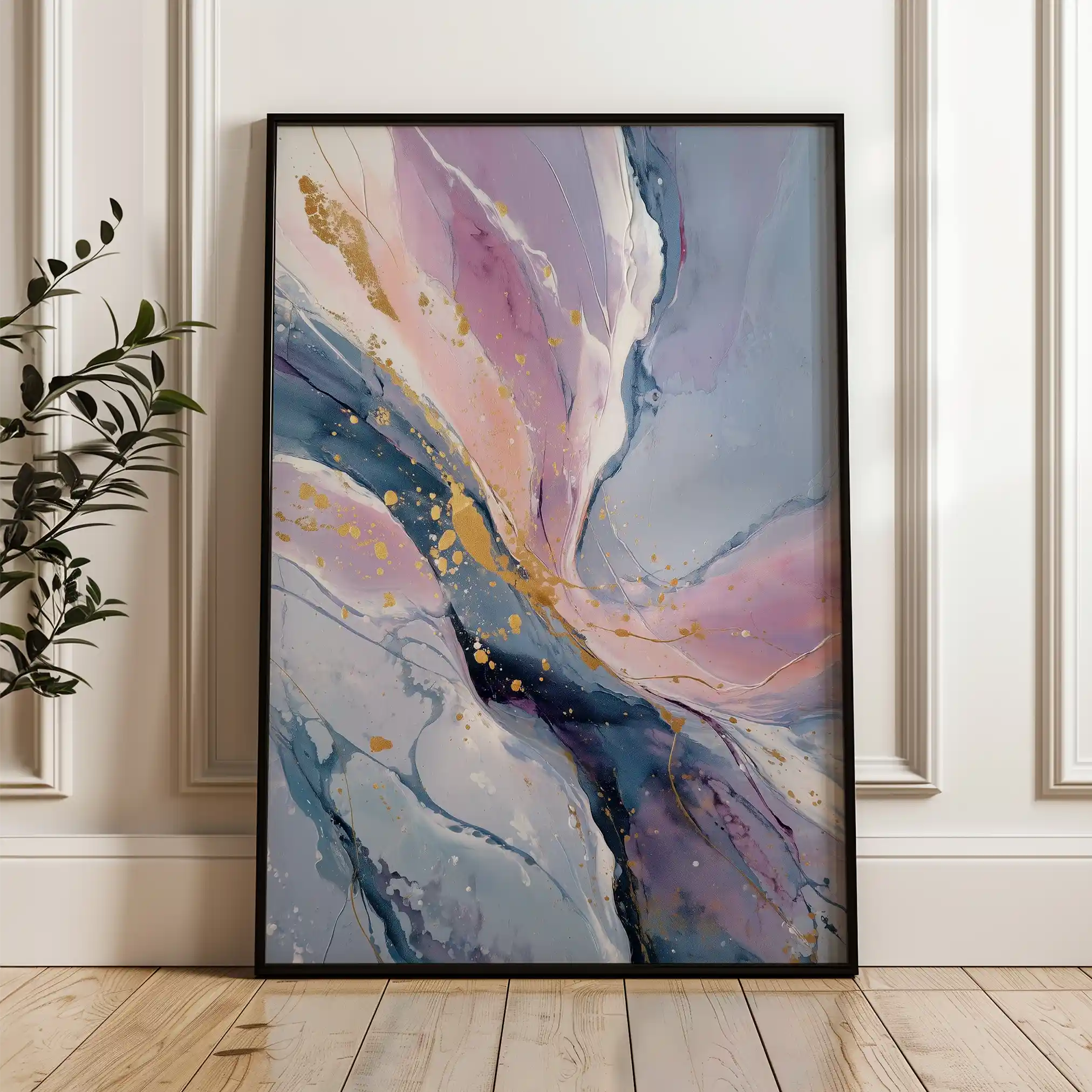 Abstract 2110 Canvas Art 60 x 40 cm / Stretched on hidden frame
