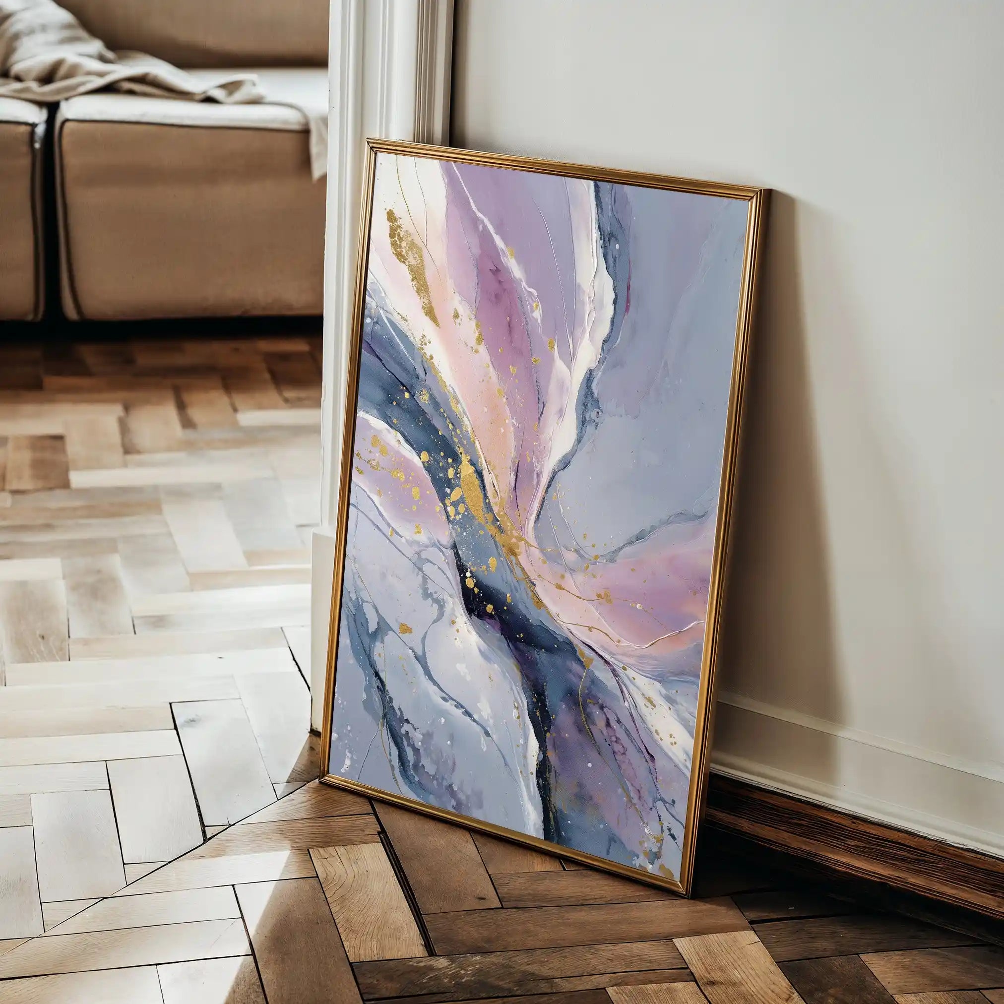 Abstract 2110 Canvas Art 60 x 40 cm / Stretched on hidden frame